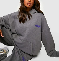 grey sweatsuit